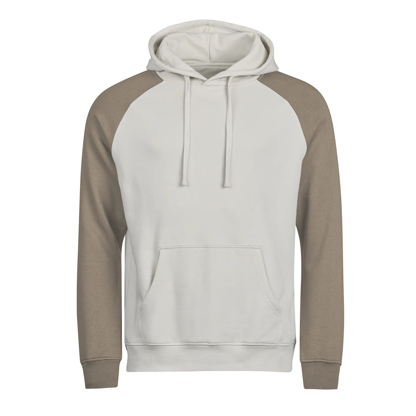 UNLABELED two-tone hooded sweatshirt (5156)